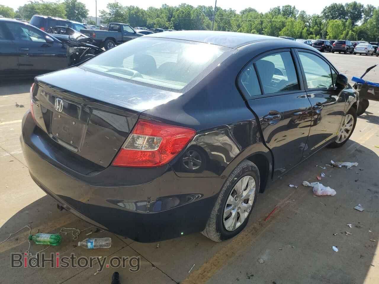 2012 HONDA CIVIC - VIN: 19XFB2F53CE097807 - Фото 4