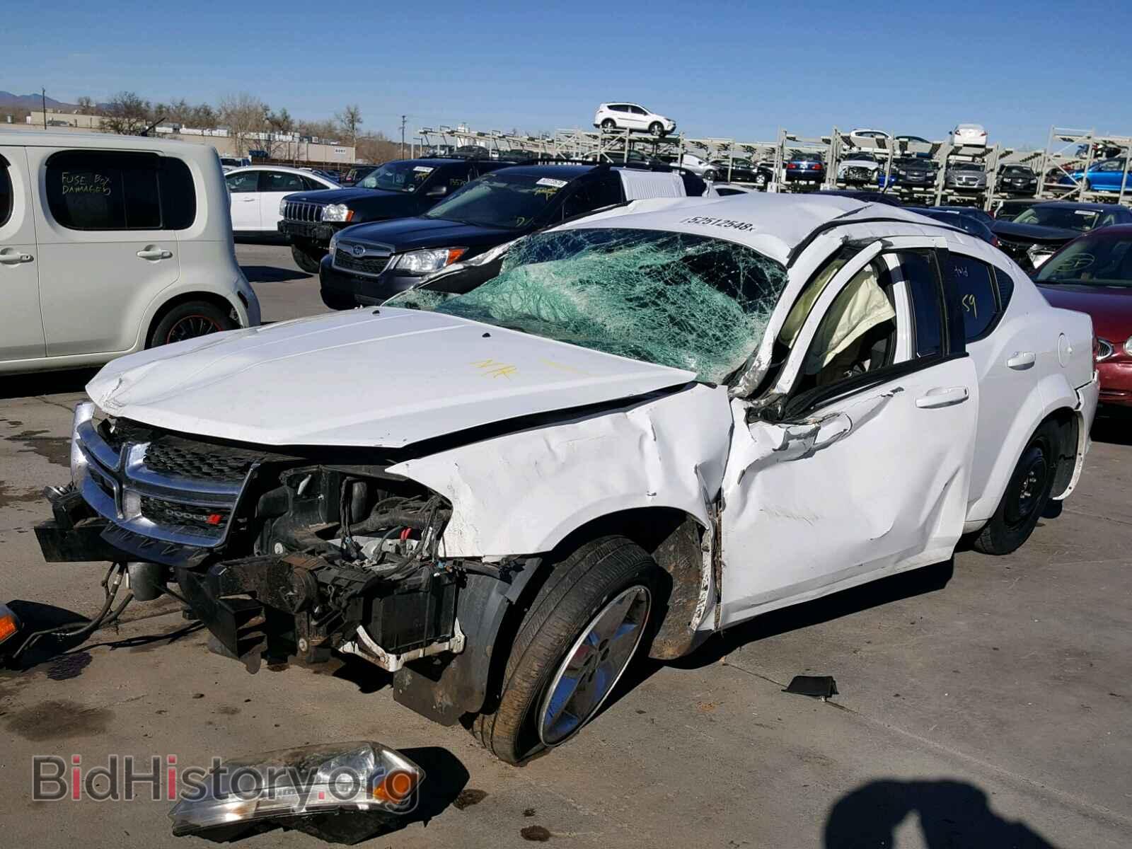 2013 DODGE AVENGER - VIN: 1C3CDZAG2DN770053 - Фото 2