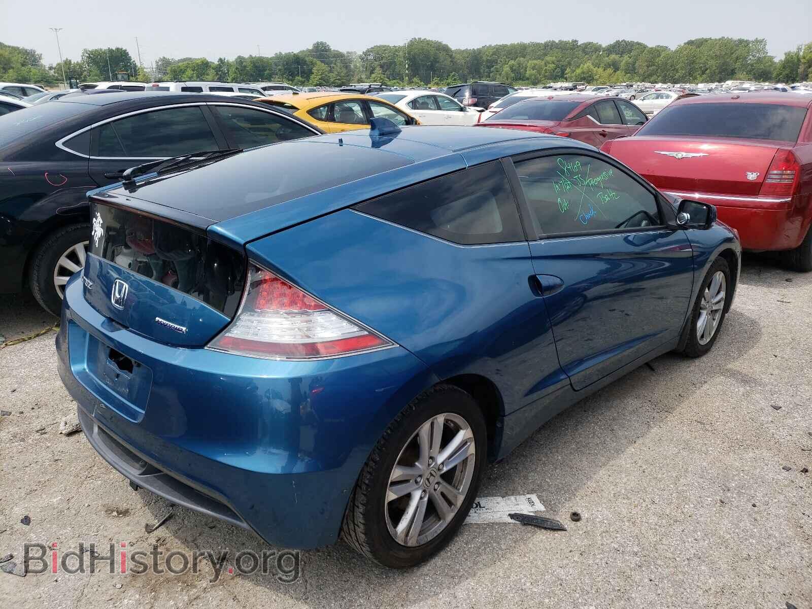 2011 HONDA CR-Z - VIN: JHMZF1D42BS009460 - Фото 4