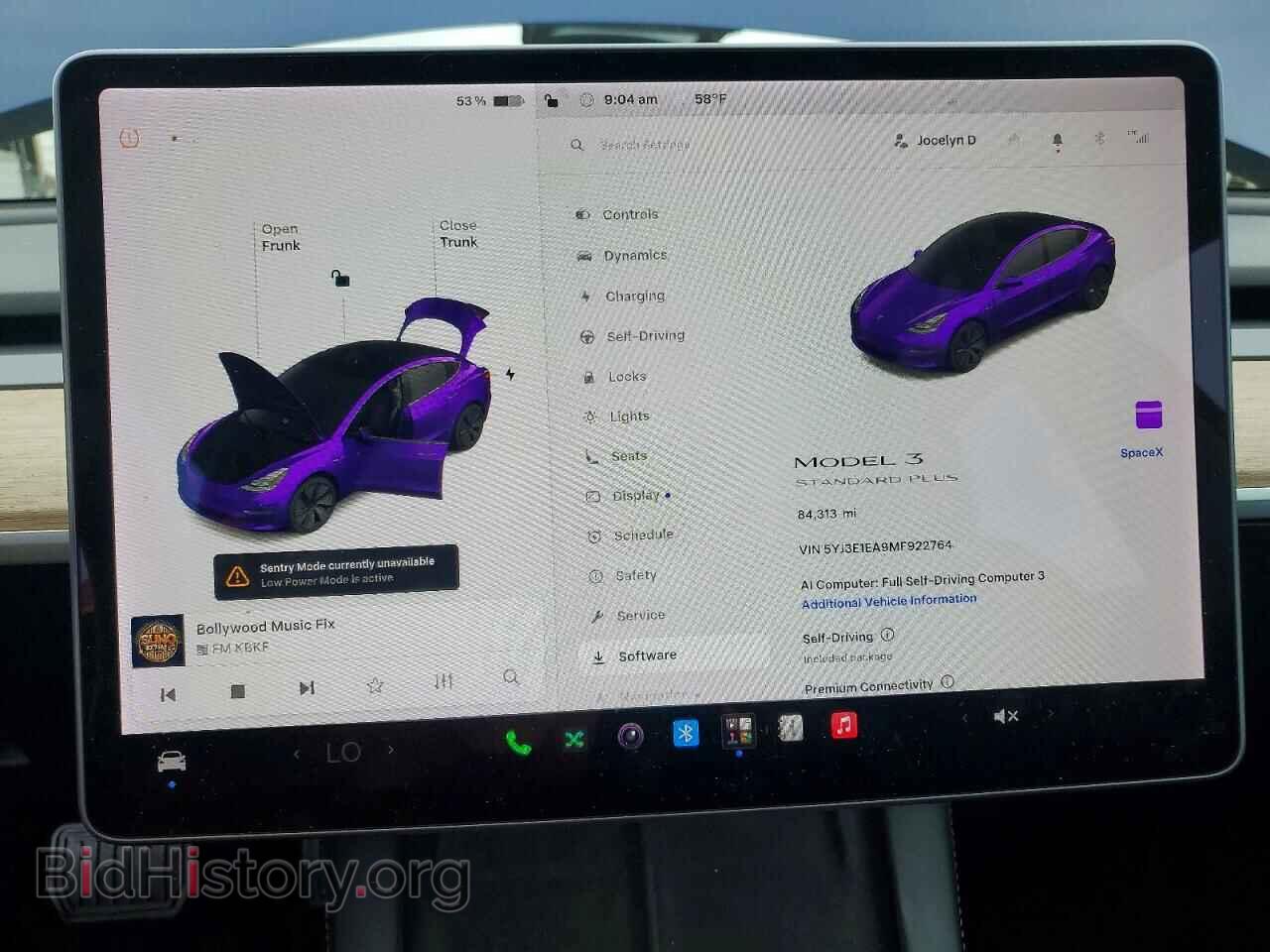 2021 TESLA MODEL 3 - VIN: 5YJ3E1EA9MF922764 - Photo 9
