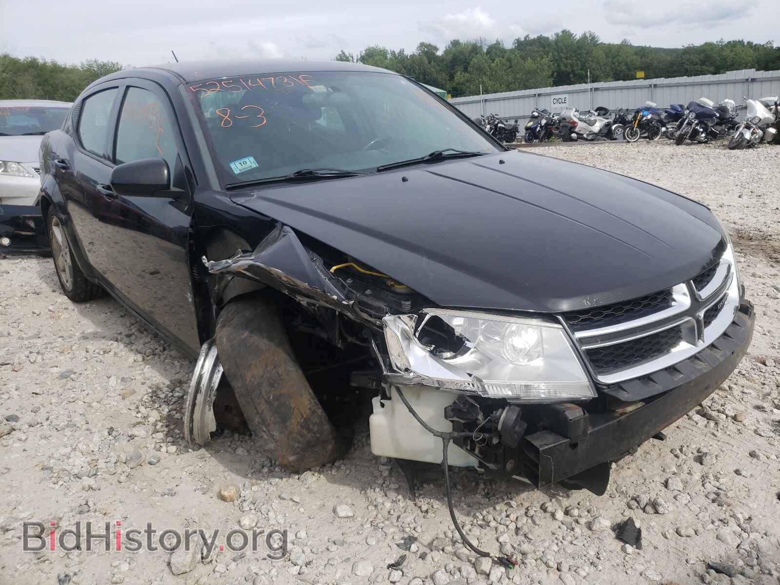 Фотография 1C3CDZCB9DN572748 - DODGE AVENGER 2013