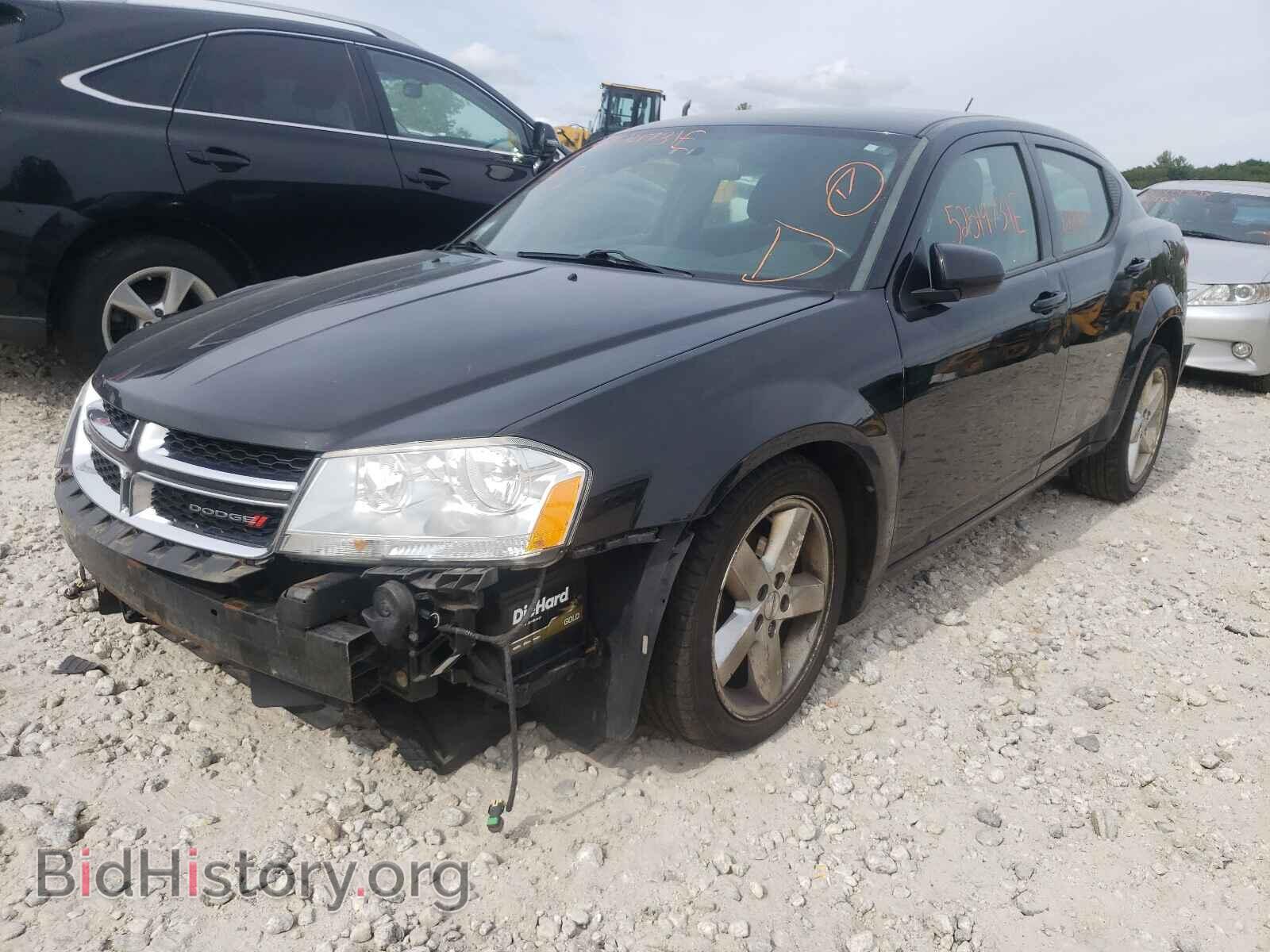 2013 DODGE AVENGER - VIN: 1C3CDZCB9DN572748 - Фото 2