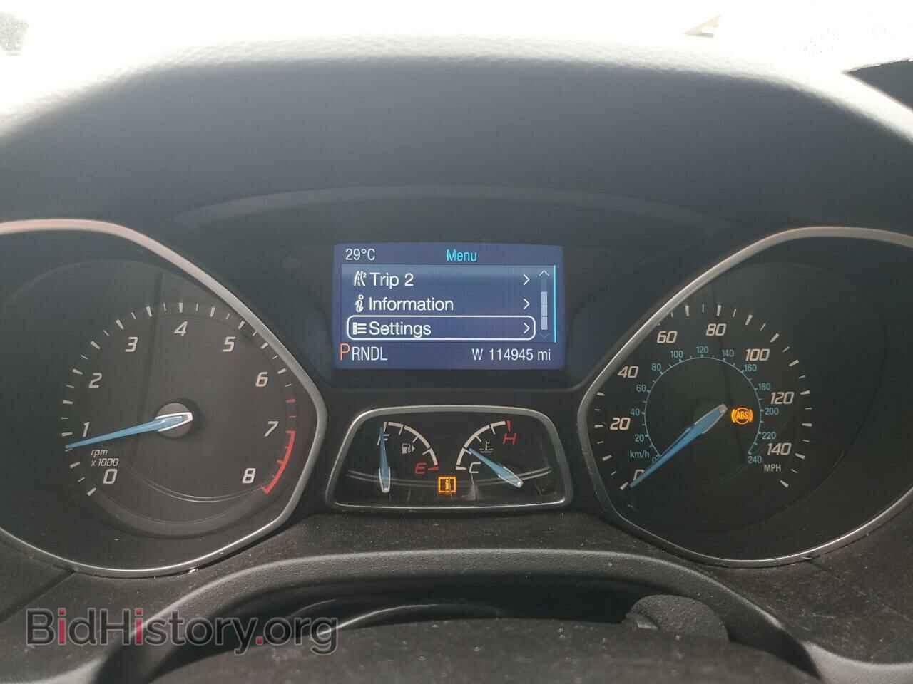 2014 FORD FOCUS - VIN: 1FADP3F22EL322982 - Фото 9