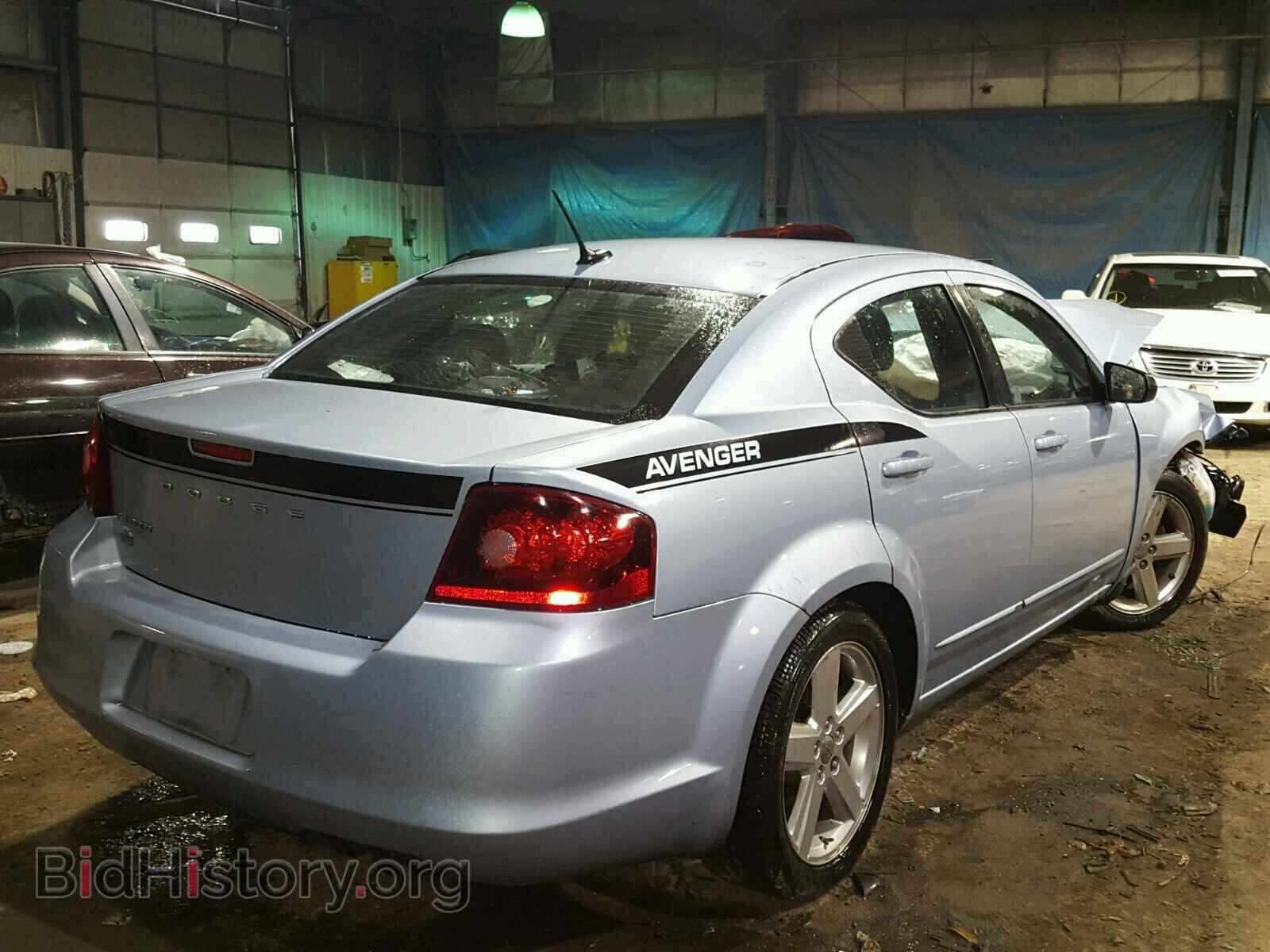 2013 DODGE AVENGER - VIN: 1C3CDZAB5DN713088 - Фото 4