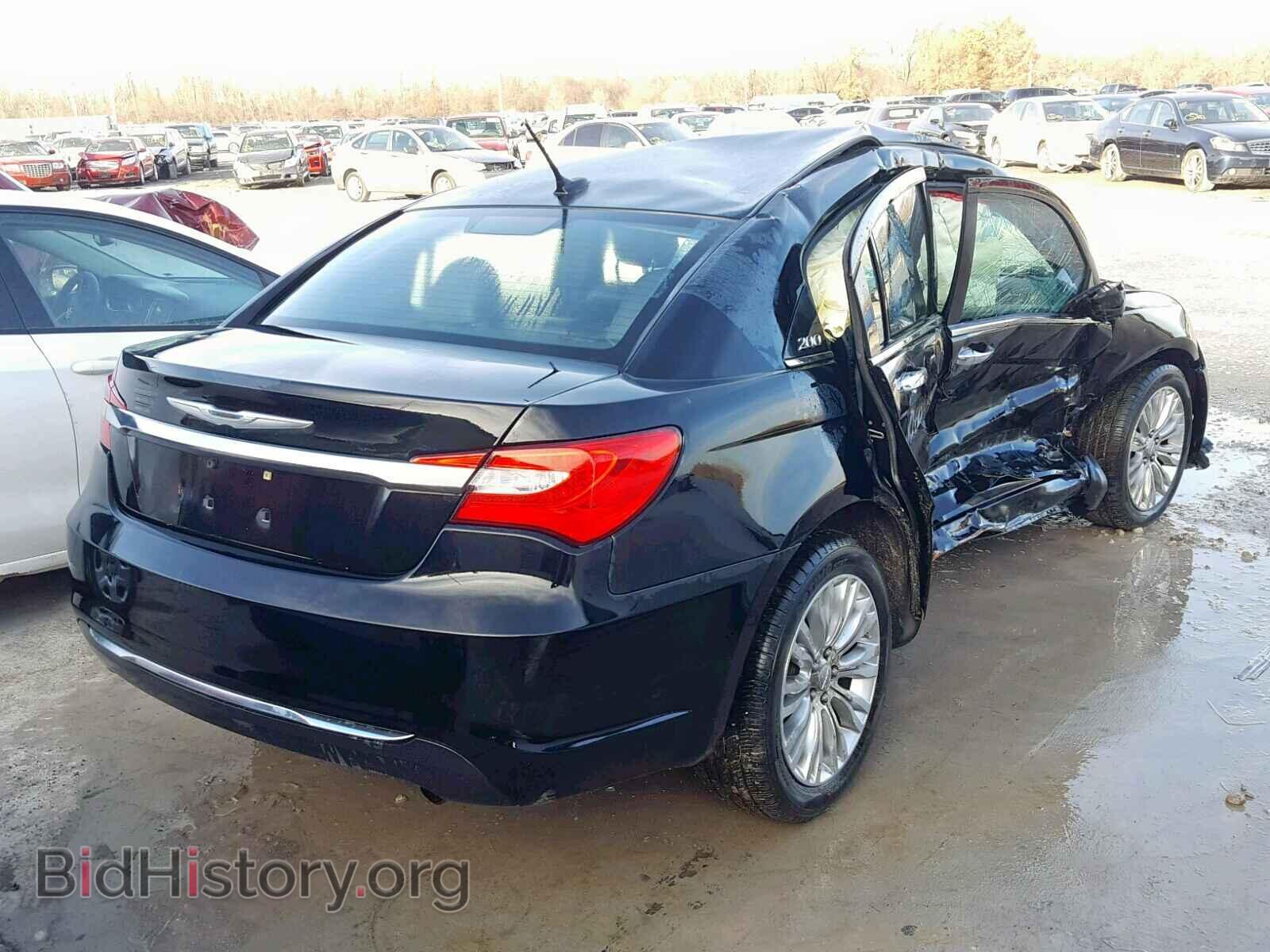 2012 CHRYSLER 200 - VIN: 1C3CCBCB5CN187907 - Фото 4