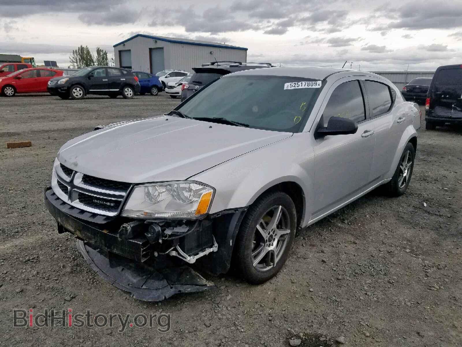 2012 DODGE AVENGER - VIN: 1C3CDZAB9CN103340 - Фото 2