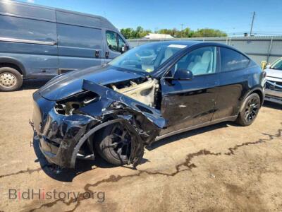 2021 Tesla MODEL Y, черный — VIN 5YJYGDEE6MF144136, Copart