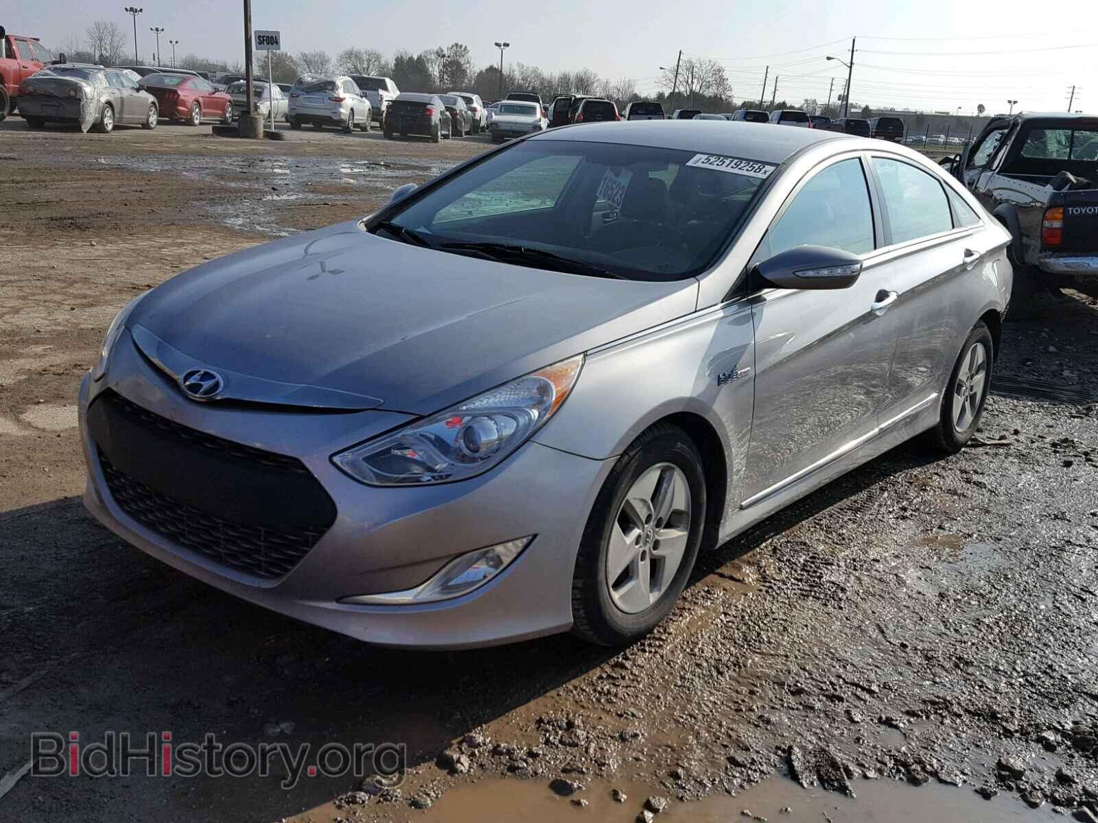 2012 HYUNDAI SONATA - VIN: KMHEC4A43CA046633 - Фото 2