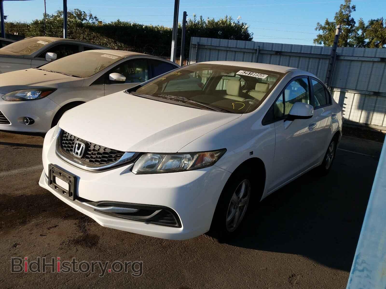 2013 HONDA CIVIC - VIN: 19XFB5F52DE000406 - Фото 2