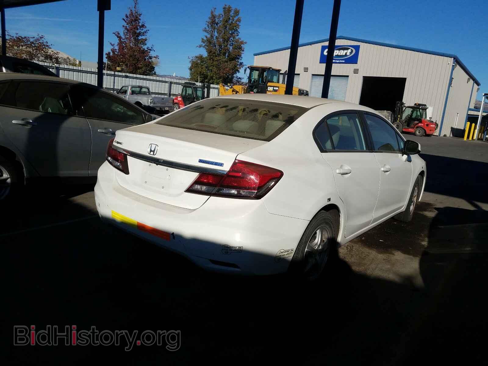 2013 HONDA CIVIC - VIN: 19XFB5F52DE000406 - Фото 4
