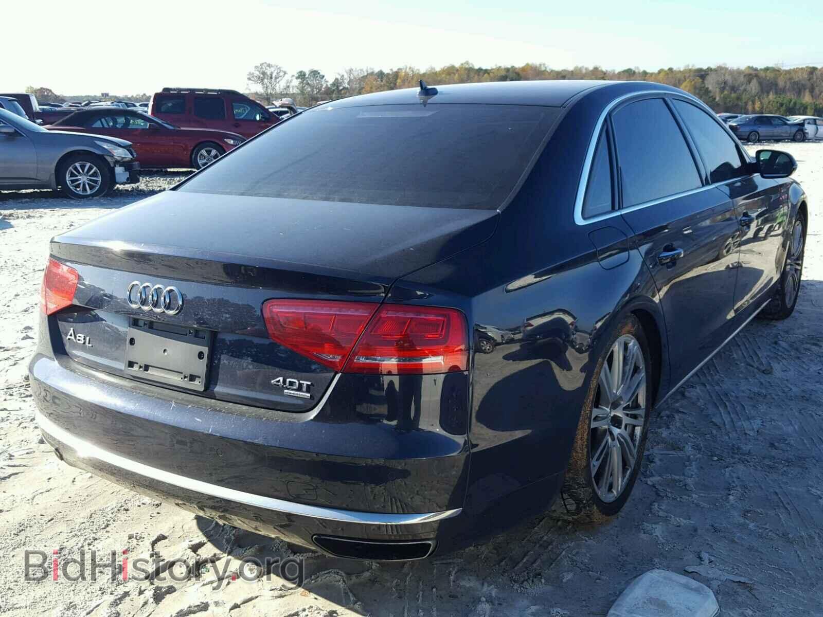 2014 AUDI A8 - VIN: WAUR2AFD1EN003143 - Фото 4