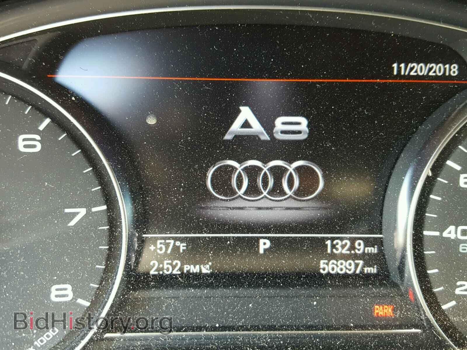 2014 AUDI A8 - VIN: WAUR2AFD1EN003143 - Фото 8
