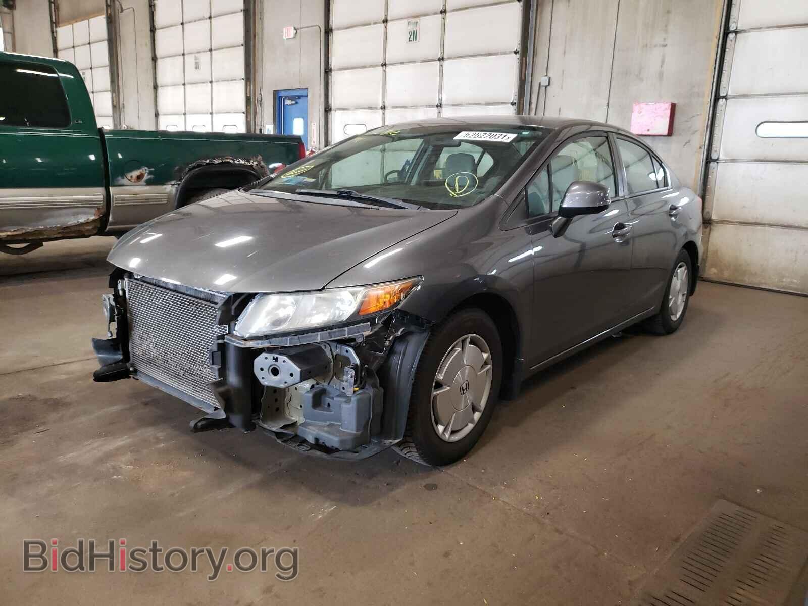 2012 HONDA CIVIC - VIN: 2HGFB2F61CH321512 - Фото 2