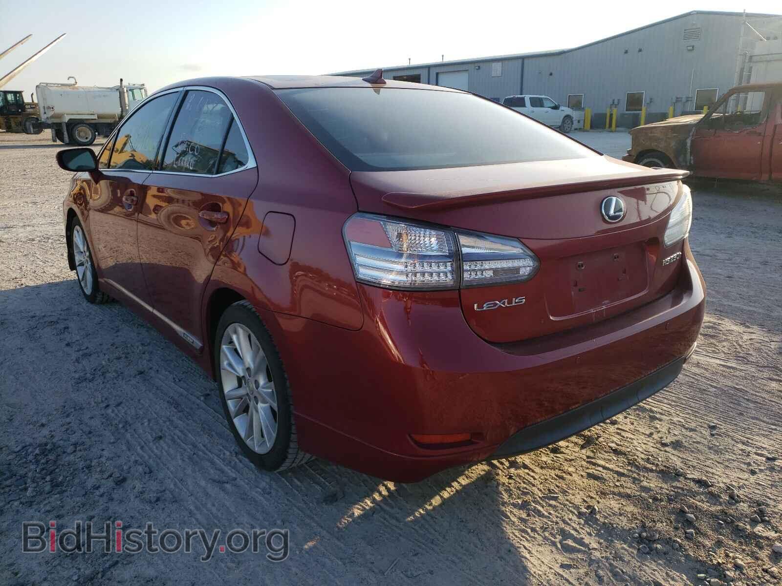 2010 LEXUS HS - VIN: JTHBB1BA4A2008993 - Photo 3