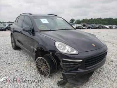 2017 Porsche CAYENNE, черный — VIN WP1AA2A26HKA86717, Copart
