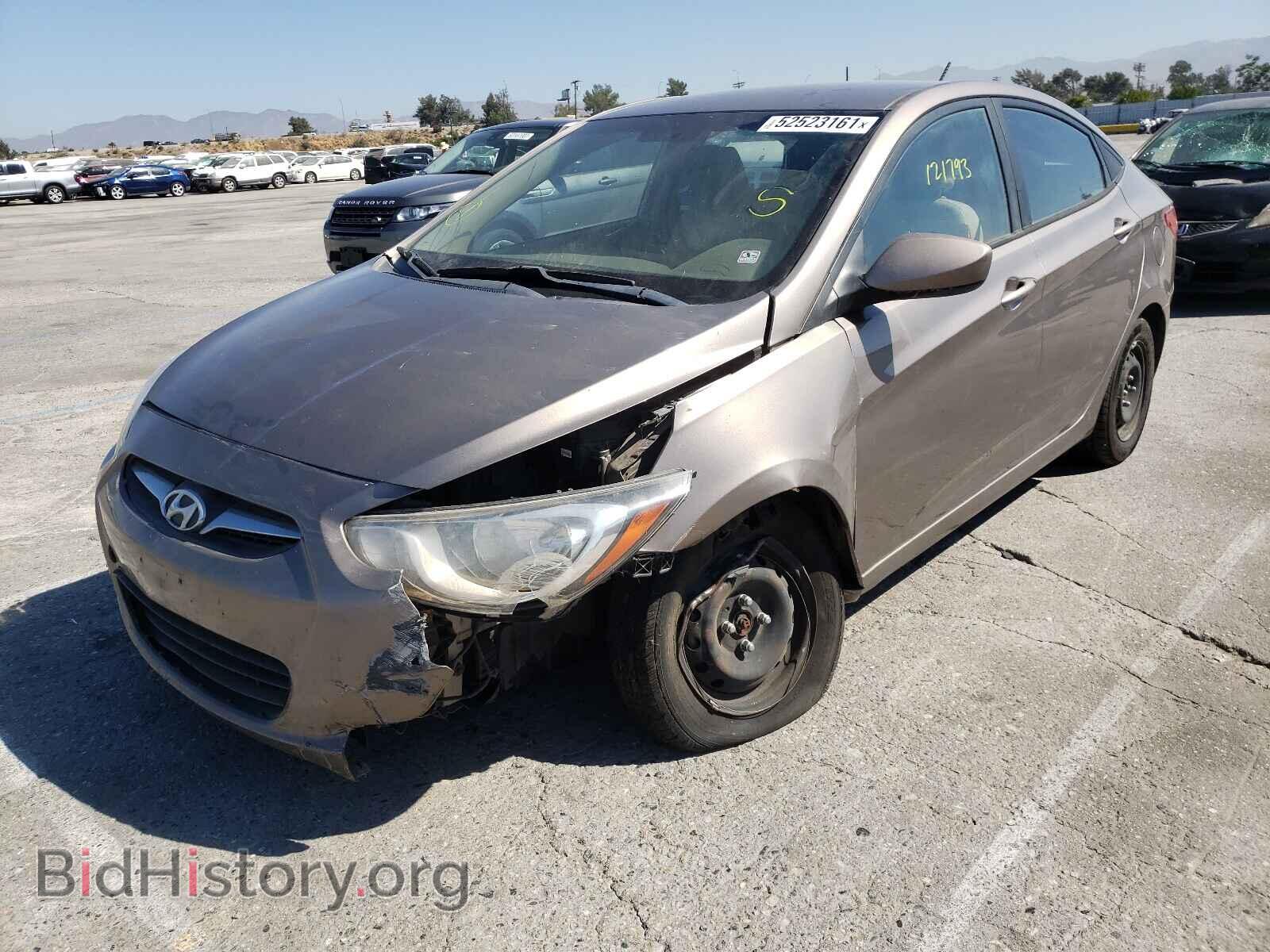 2014 HYUNDAI ACCENT - VIN: KMHCT4AE8EU705470 - Фото 2