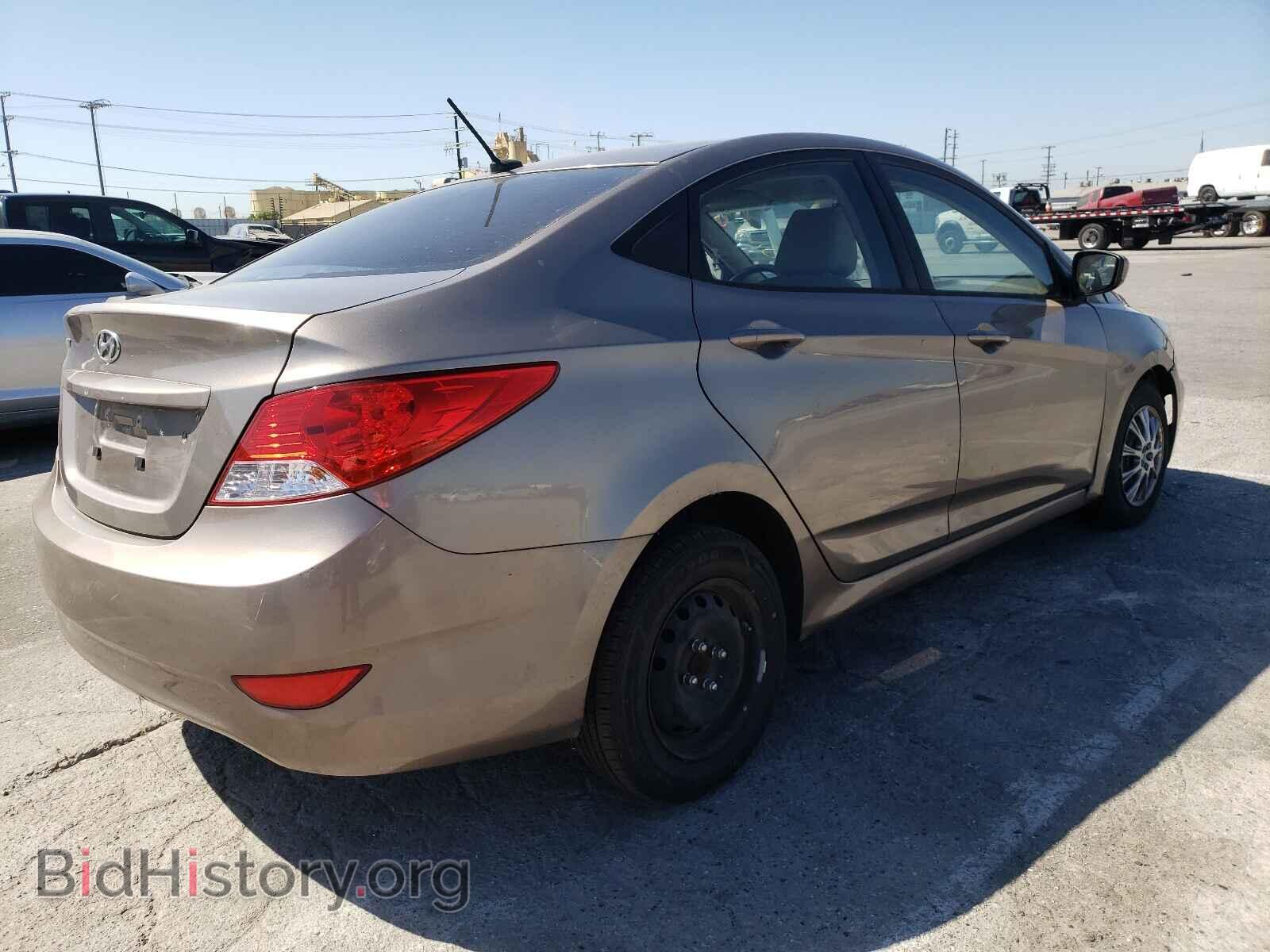 2014 HYUNDAI ACCENT - VIN: KMHCT4AE8EU705470 - Фото 4