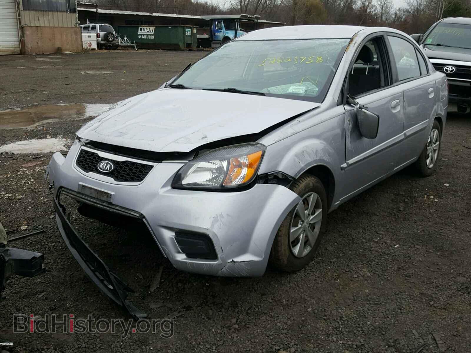 2011 KIA RIO BASE - VIN: KNADH4A38B6852765 - Фото 2