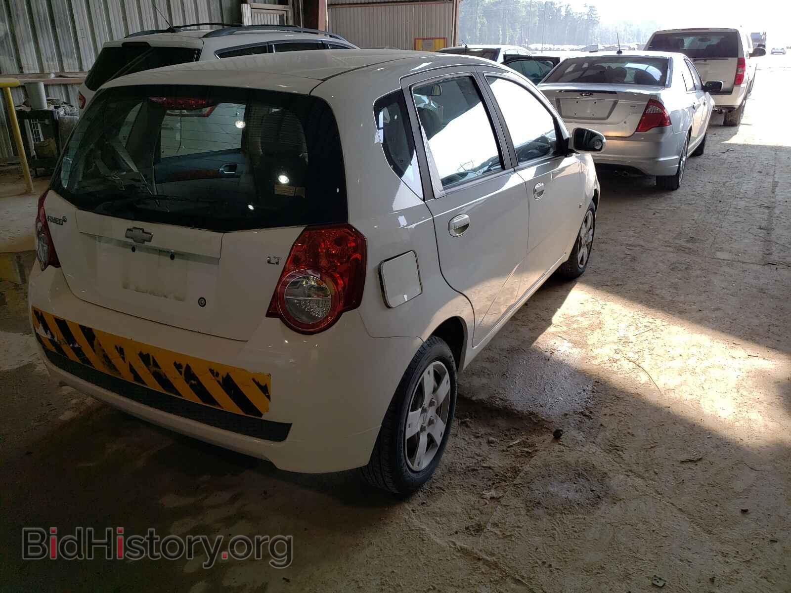2009 CHEVROLET AVEO - VIN: KL1TD66E79B672170 - Фото 4