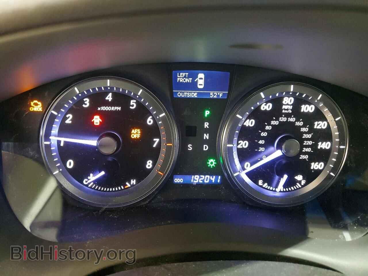2012 LEXUS ES350 - VIN: JTHBK1EGXC2497242 - Фото 9