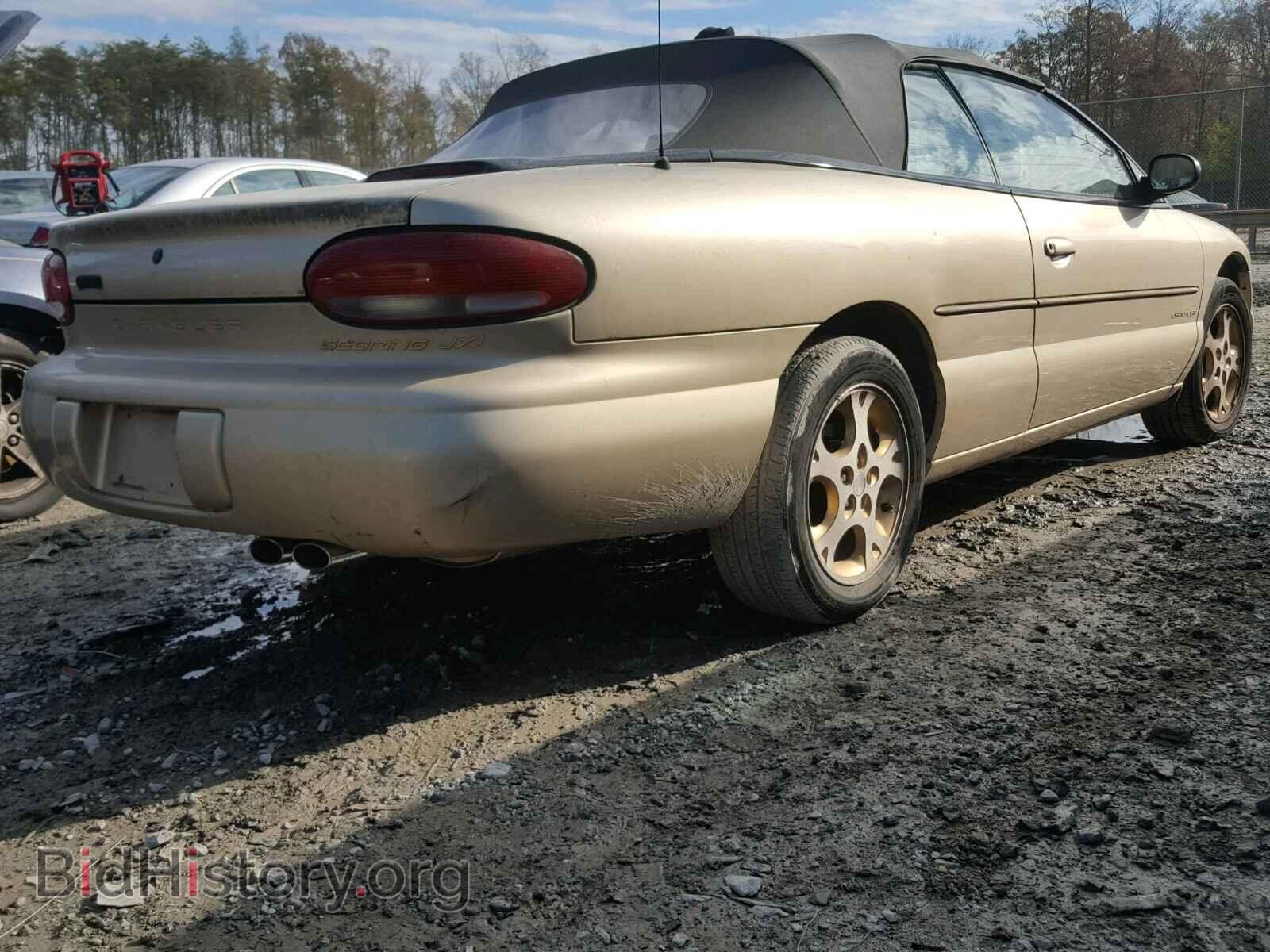 1998 CHRYSLER SEBRING - VIN: 3C3EL55H7WT333885 - Фото 4