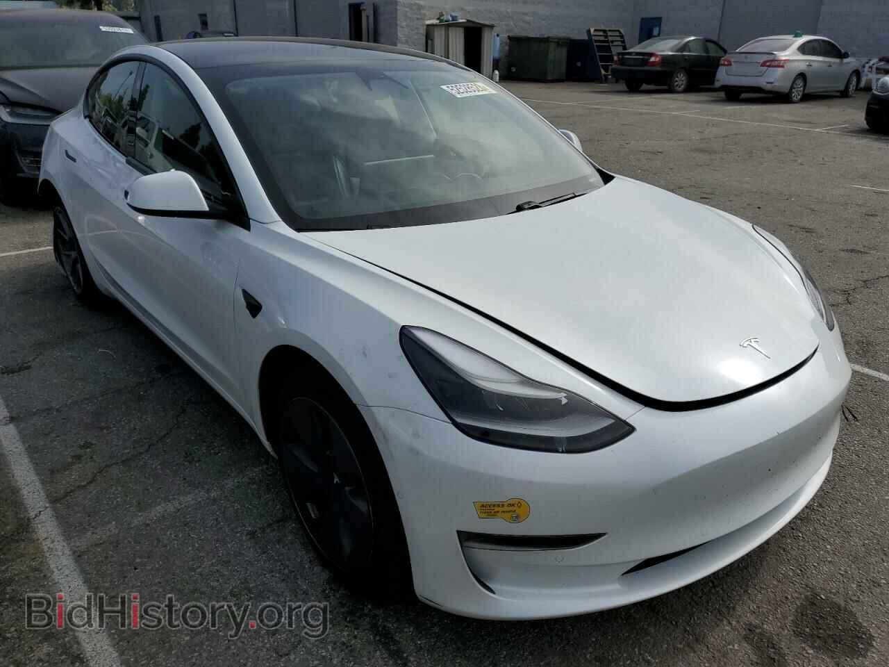 2021 TESLA MODEL 3 - VIN: 5YJ3E1EAXMF996355 - Фото 4