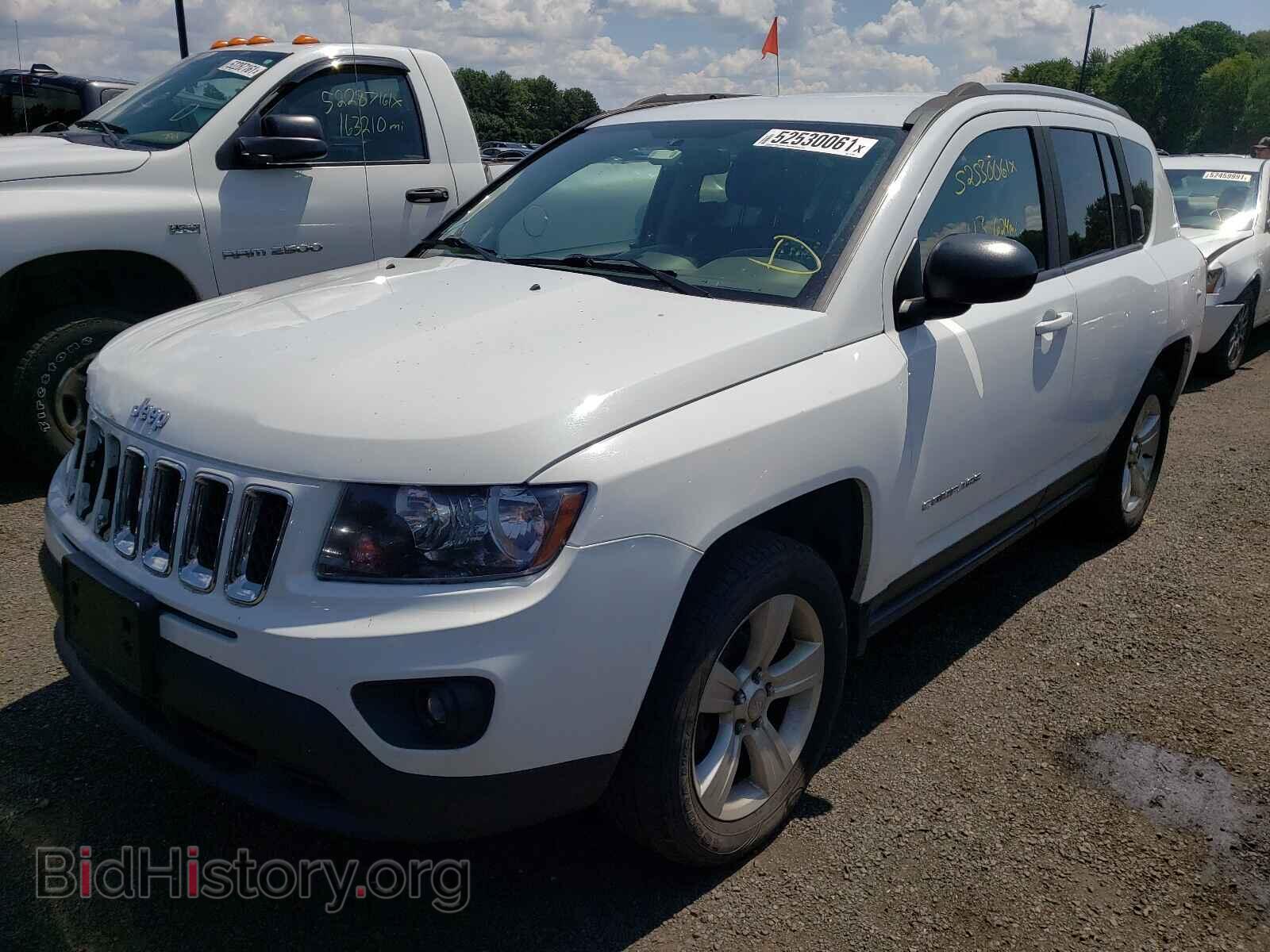 2016 JEEP COMPASS - VIN: 1C4NJDBB7GD571870 - Фото 2