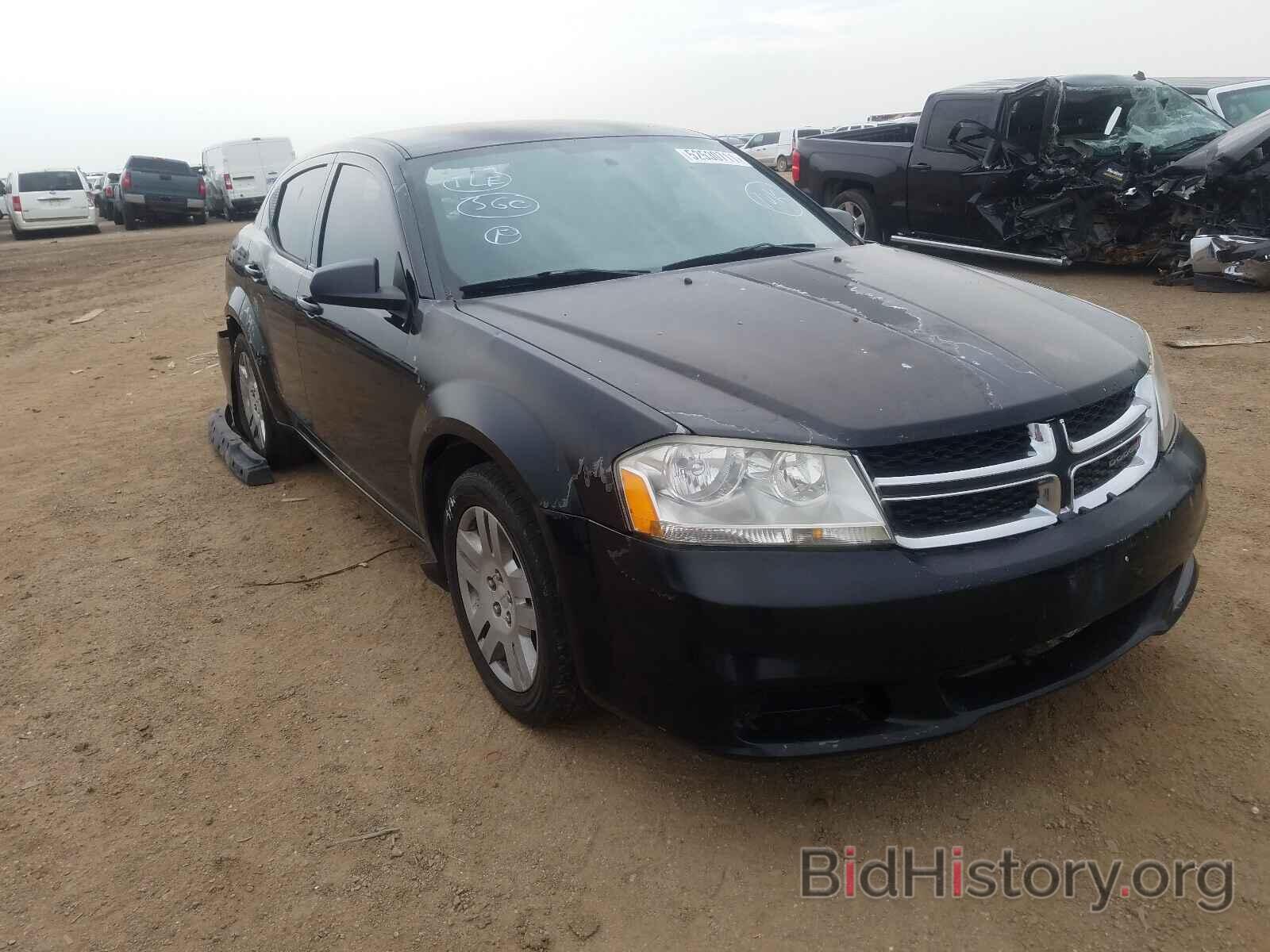 Фотография 1C3CDZAB6CN294716 - DODGE AVENGER 2012