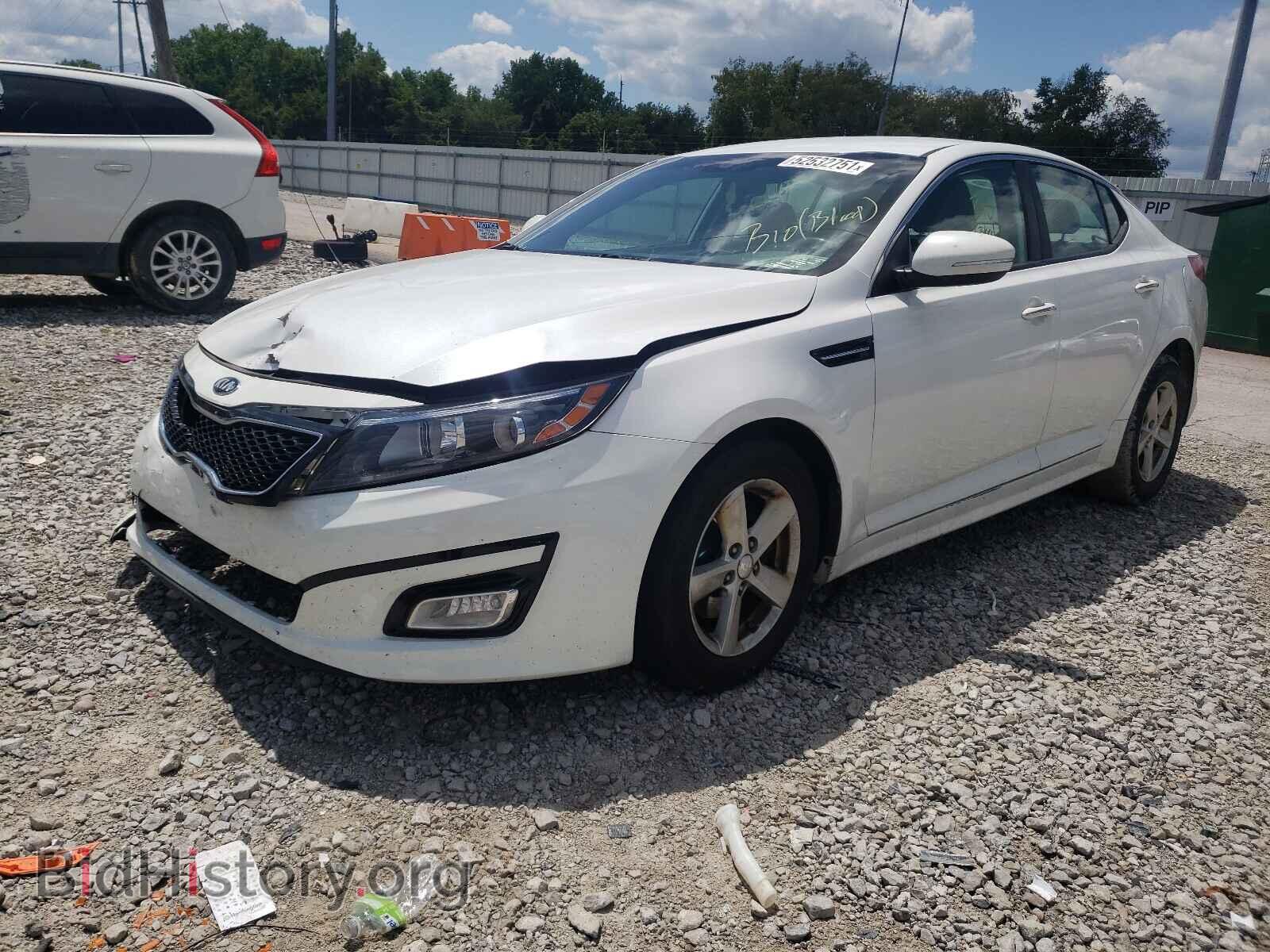 2015 KIA OPTIMA - VIN: KNAGM4A76F5556859 - Фото 2
