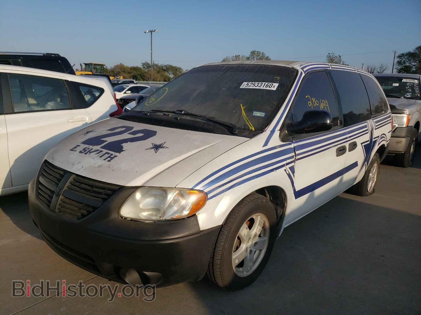 2005 DODGE CARAVAN - VIN: 1D4GP24R75B314838 - Фото 2