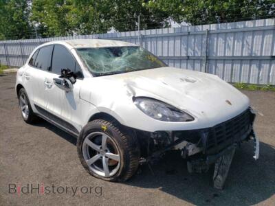 2017 Porsche MACAN, white — VIN WP1AA2A56HLB00507, Copart