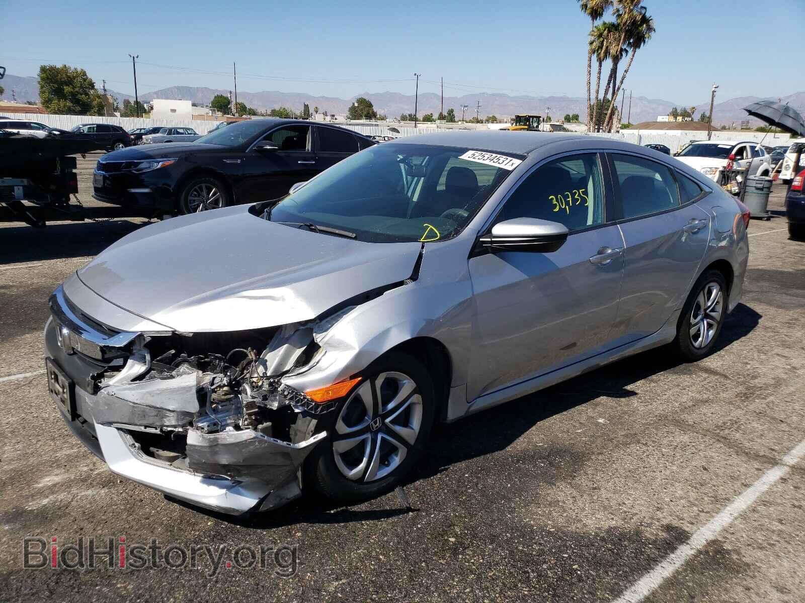 2018 HONDA CIVIC - VIN: 2HGFC2F52JH514057 - Фото 2