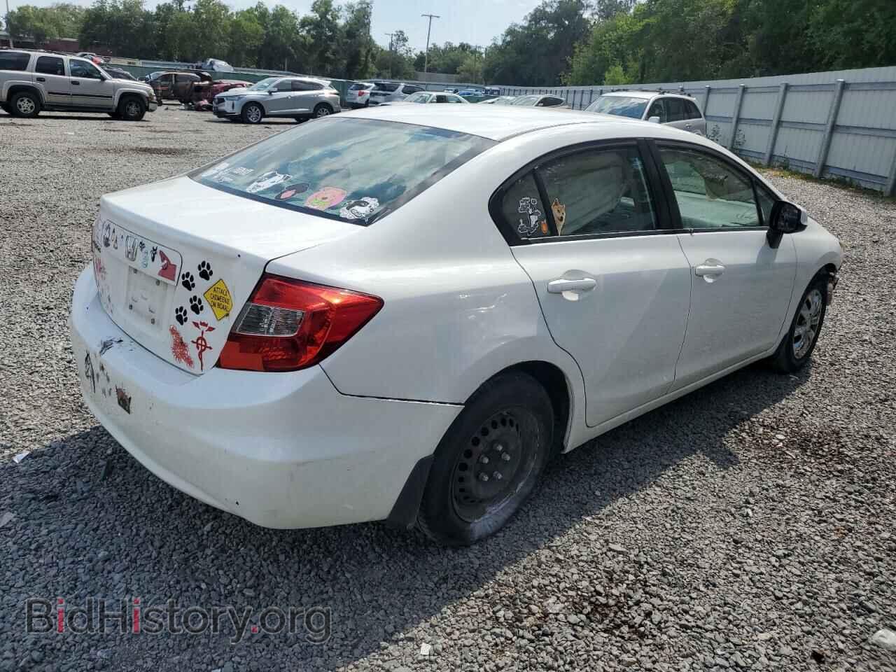 2012 HONDA CIVIC - VIN: 2HGFB2F52CH564205 - Photo 3