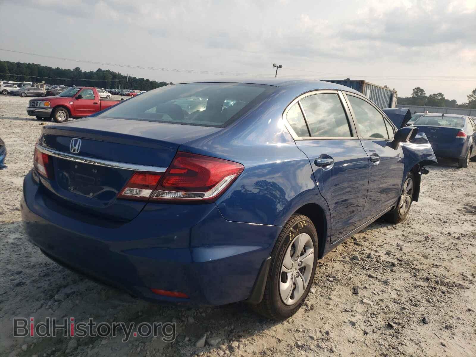 2013 HONDA CIVIC - VIN: 19XFB2F5XDE070833 - Фото 4