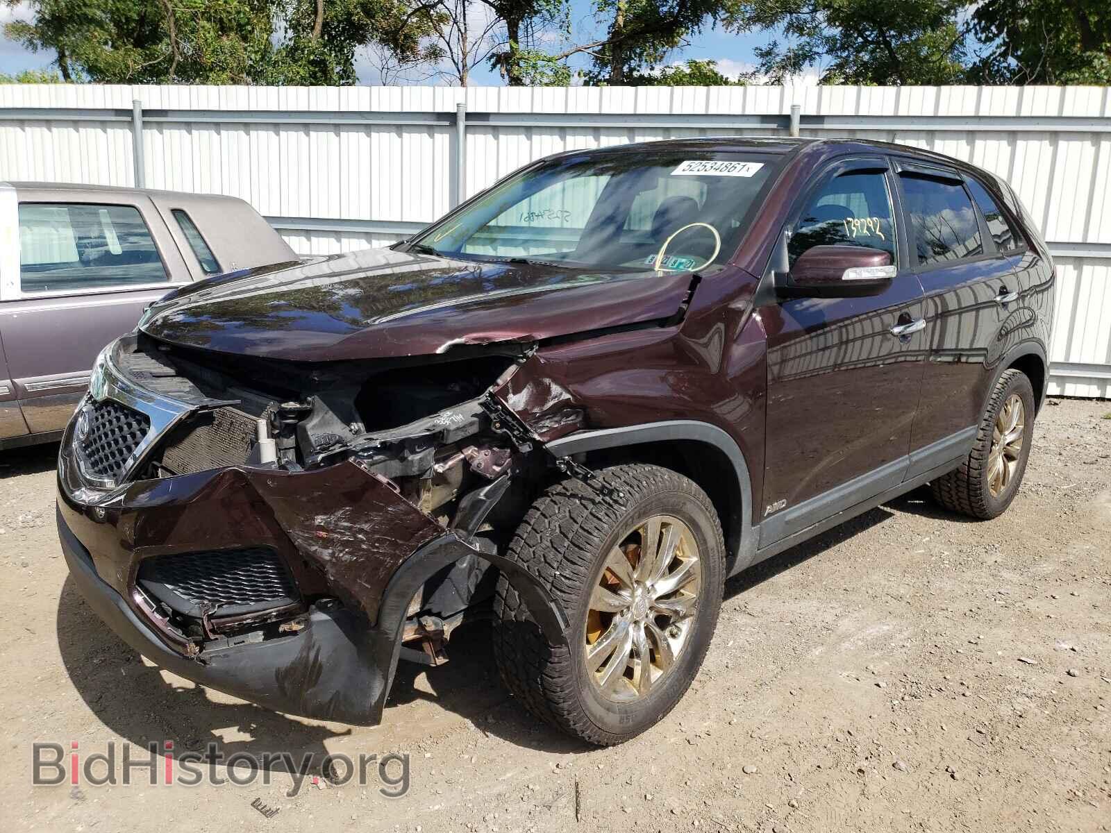 2012 KIA SORENTO - VIN: 5XYKTCA65CG222973 - Фото 2