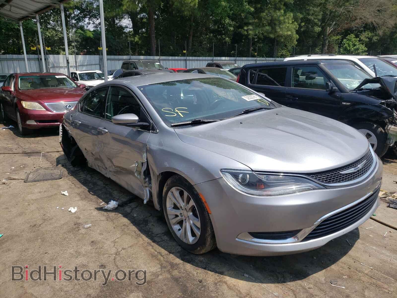 Фотография 1C3CCCABXGN154304 - CHRYSLER 200 2016
