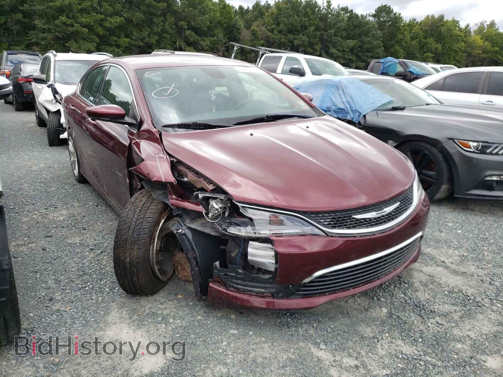 Фотография 1C3CCCAB3FN520814 - CHRYSLER 200 2015