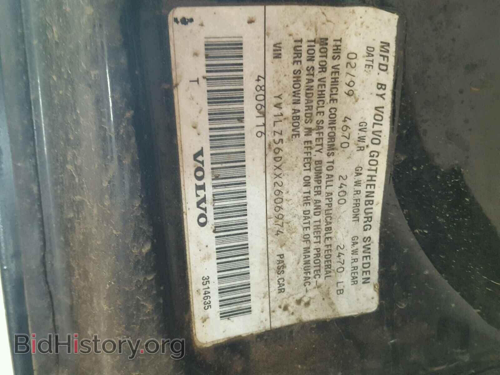 2000 VOLVO S70 - VIN: YV1LT56D0Y2648119 - Фото 10