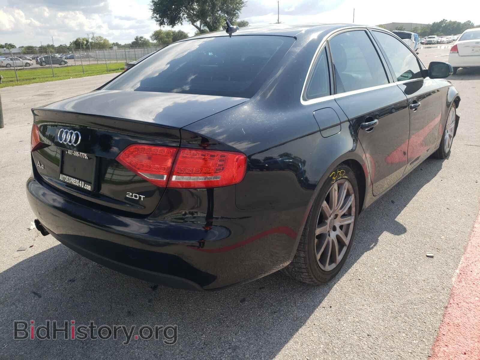 2010 AUDI A4 - VIN: WAUEFAFL1AN013210 - Фото 4