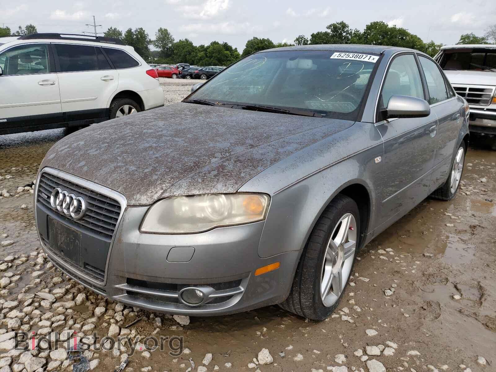 2007 AUDI A4 - VIN: WAUDF78E37A180441 - Фото 2