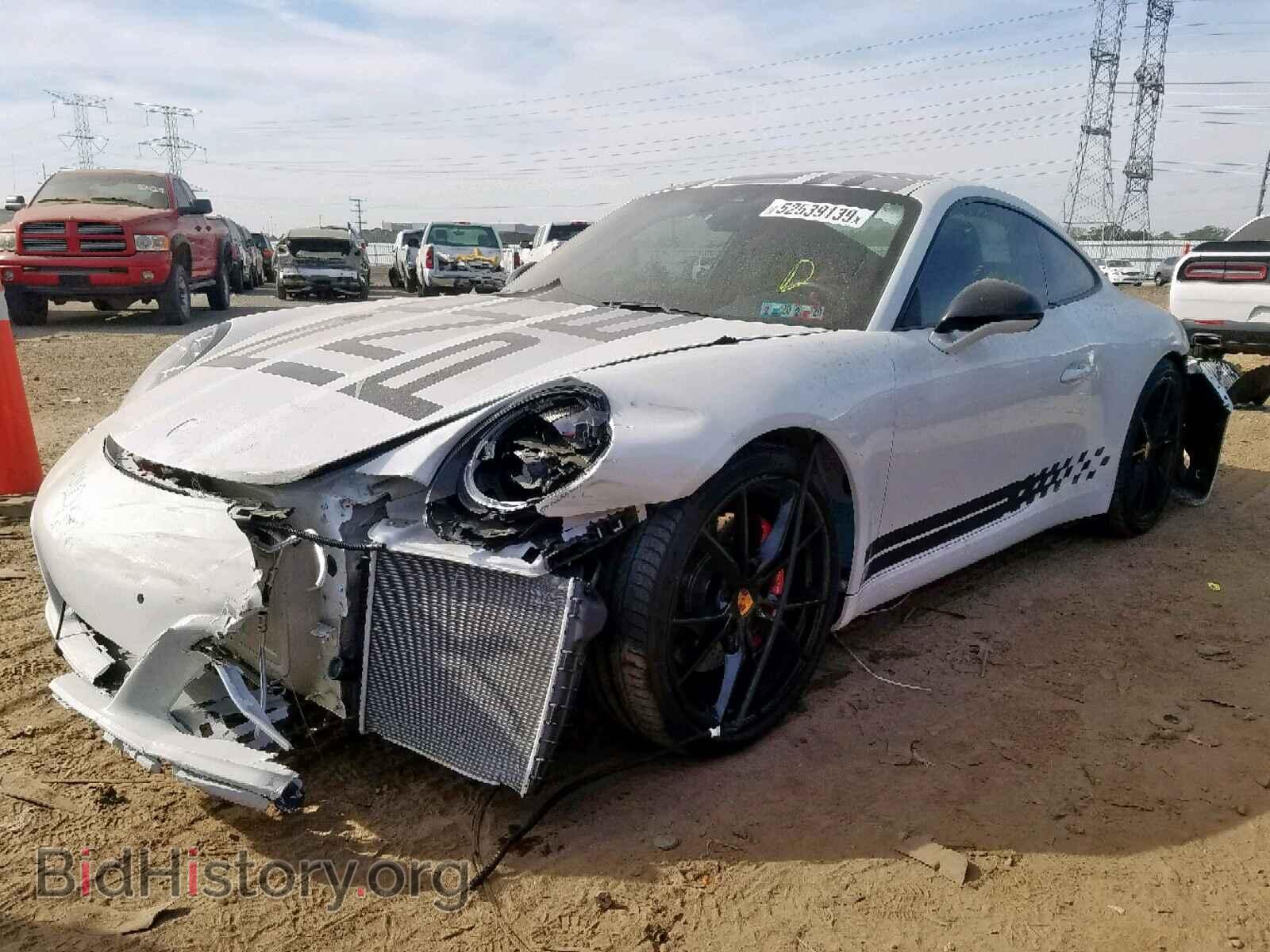2017 PORSCHE 911 - VIN: WP0AB2A98HS123066 - Фото 2