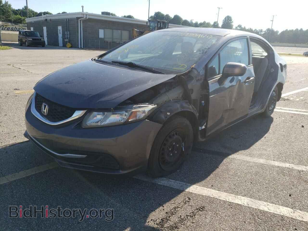 2014 HONDA CIVIC - VIN: 19XFB2F52EE207412 - Фото 2