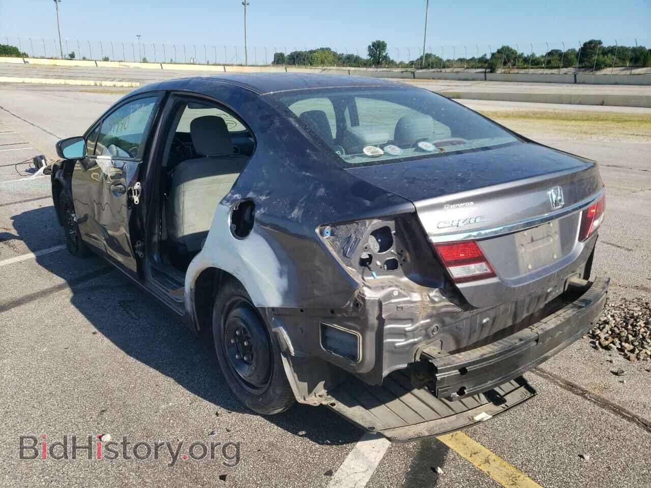 2014 HONDA CIVIC - VIN: 19XFB2F52EE207412 - Фото 3