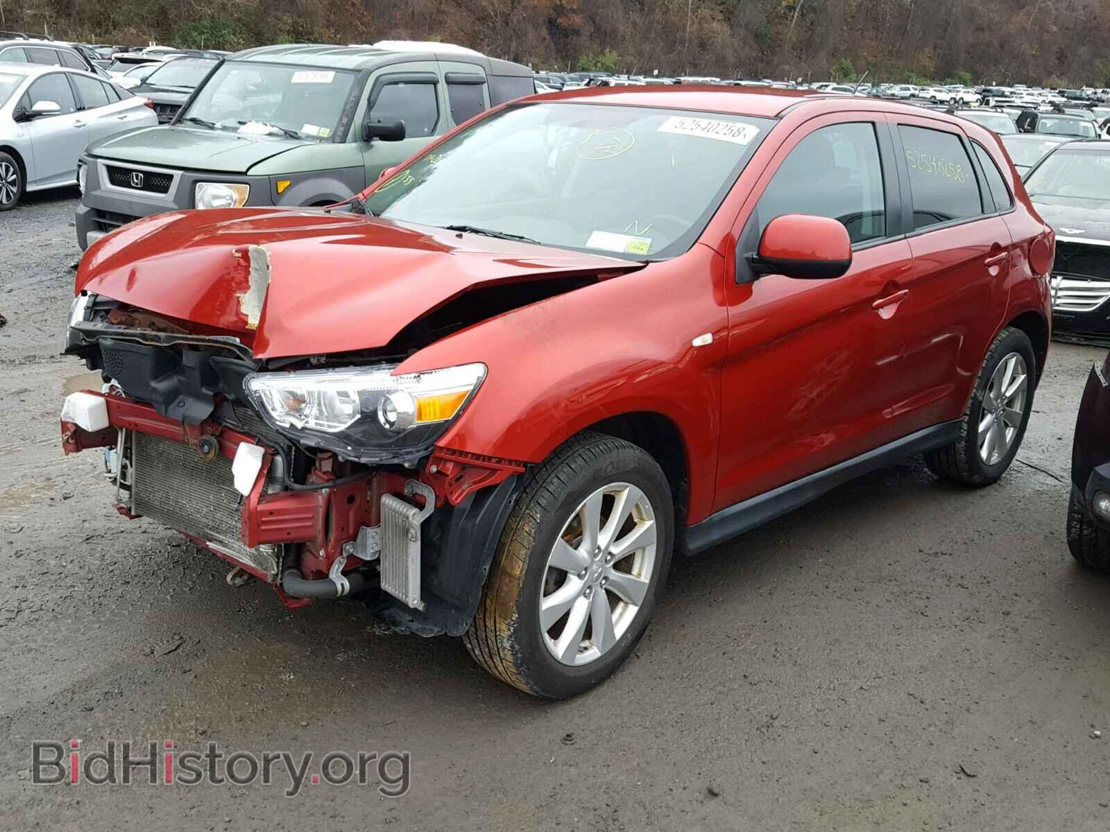 2013 MITSUBISHI OUTLANDER - VIN: 4A4AR3AU2DE016117 - Фото 2