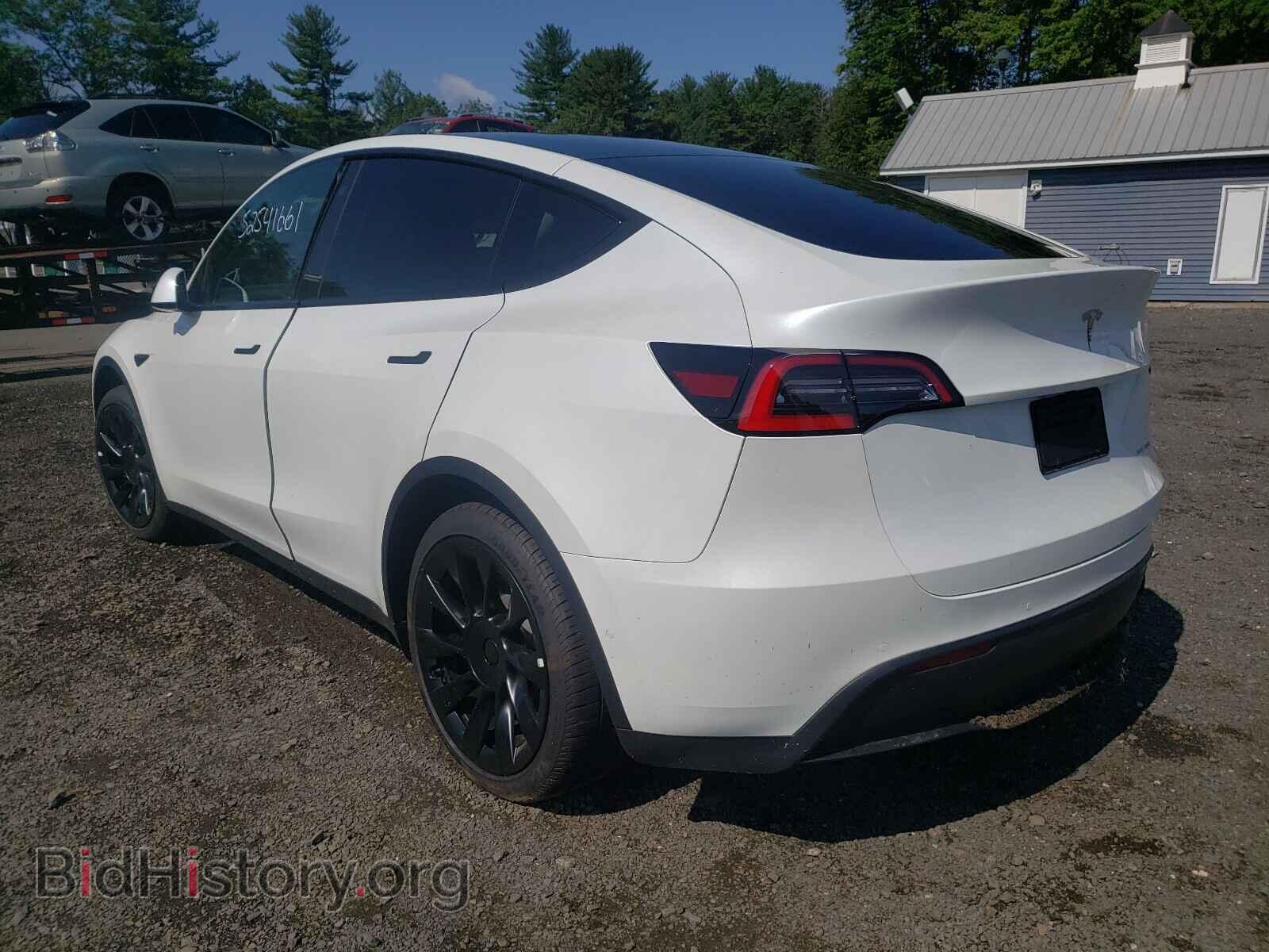 2021 TESLA MODEL Y - VIN: 5YJYGDEE2MF119900 - Фото 3