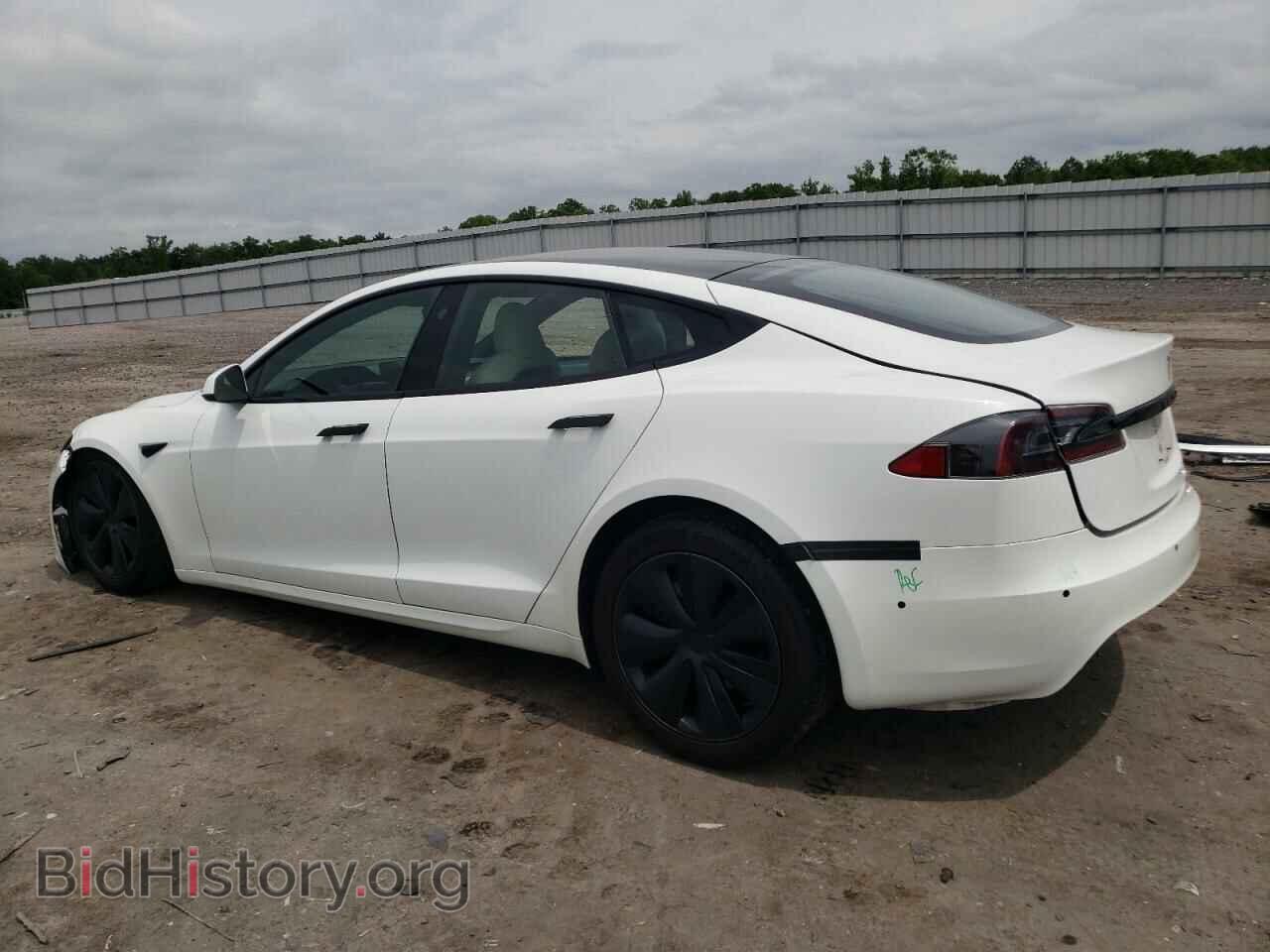 2022 TESLA MODEL S - VIN: 5YJSA1E53NF471682 - Фото 2
