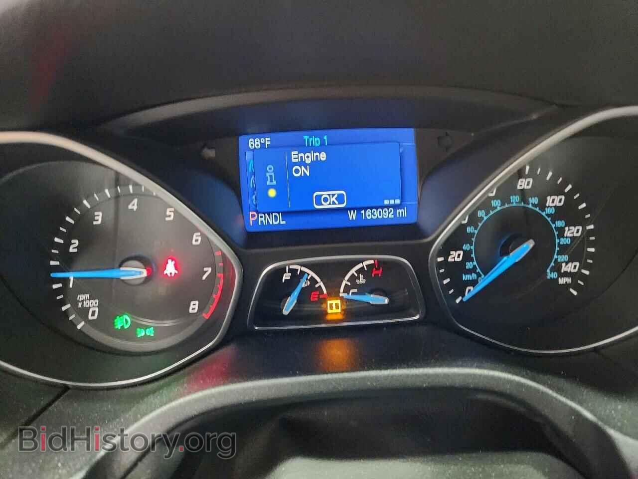 2014 FORD FOCUS - VIN: 1FADP3K22EL320011 - Фото 9