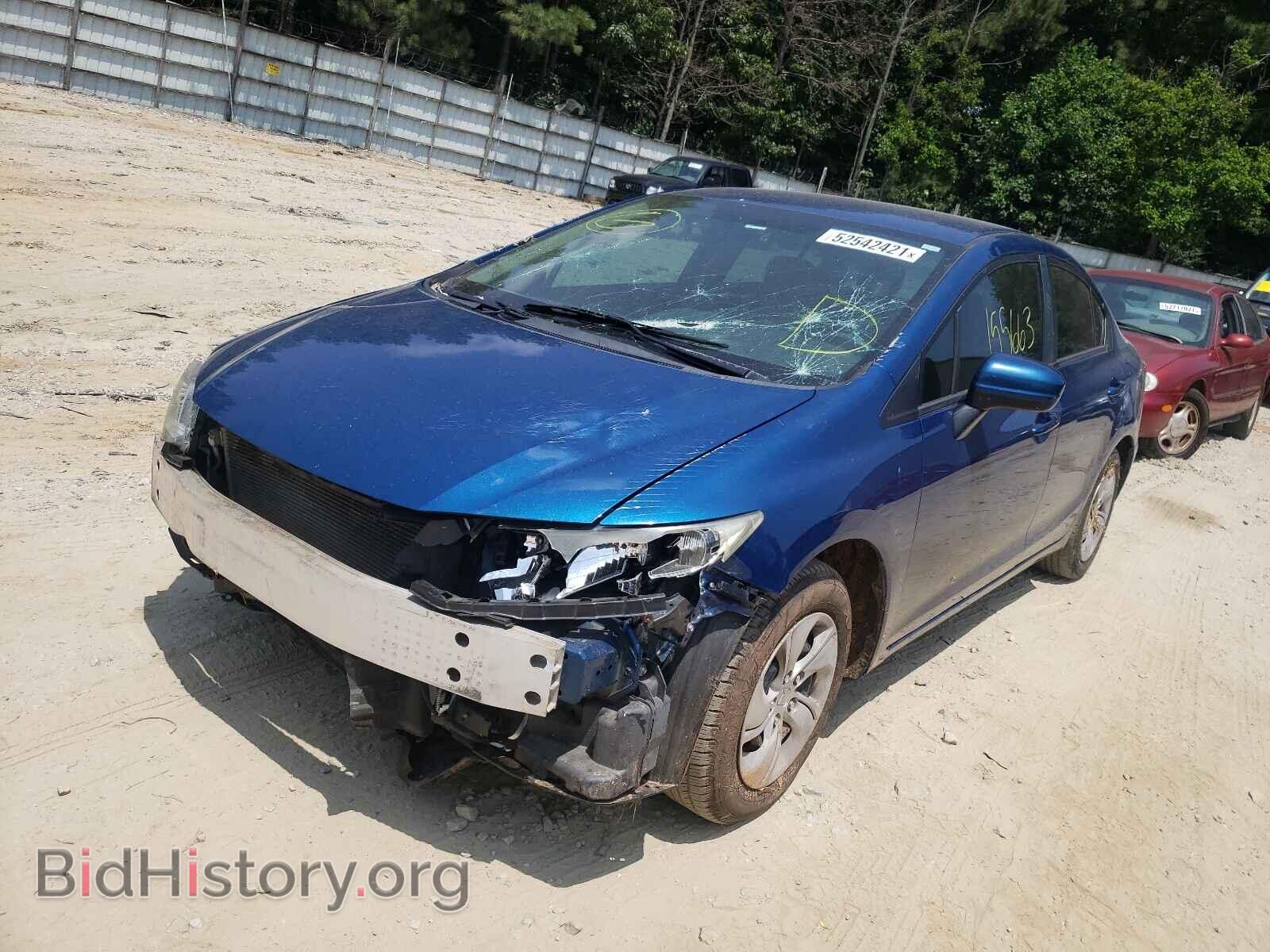 2014 HONDA CIVIC - VIN: 19XFB2F55EE083491 - Фото 2