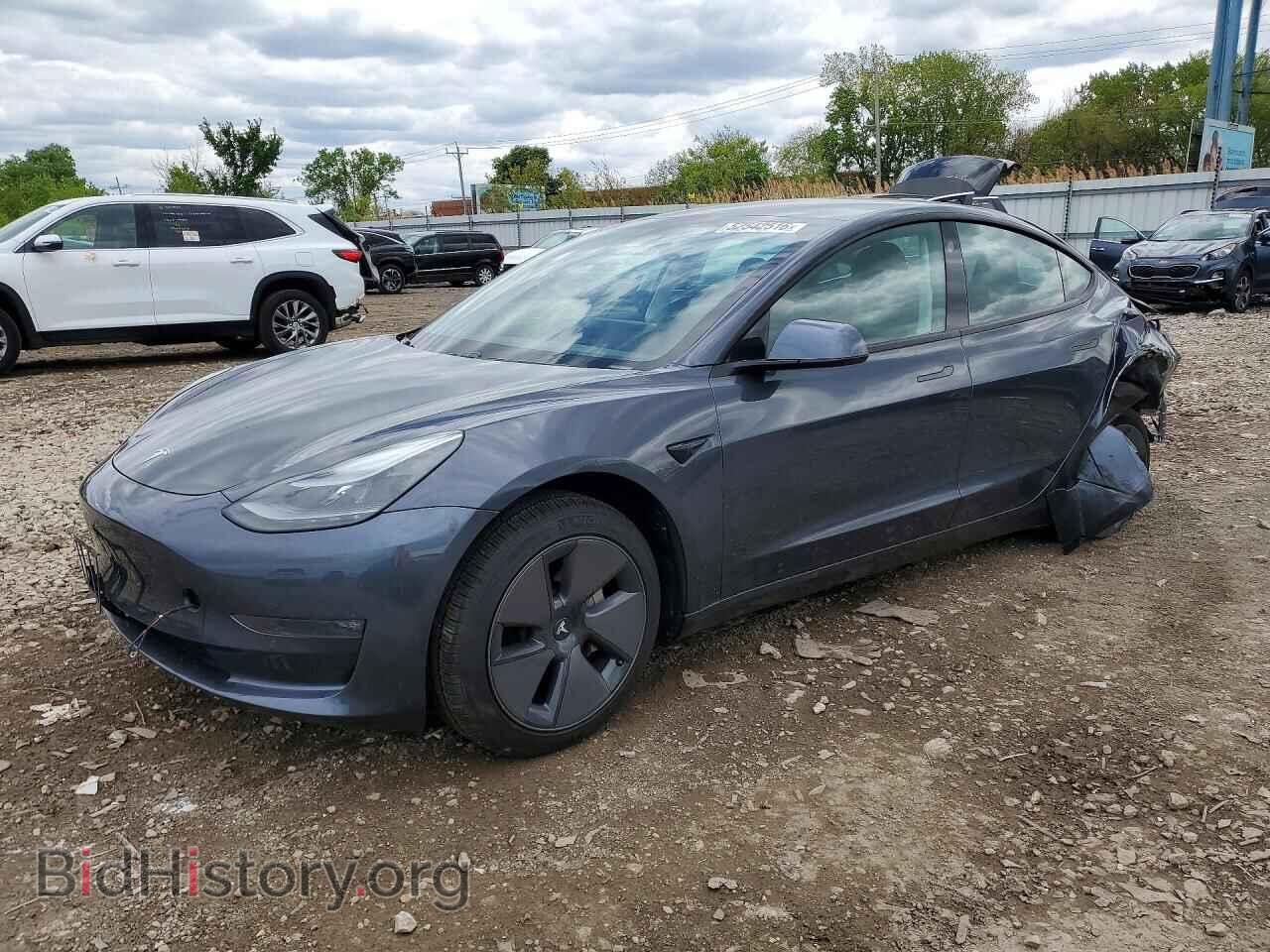Photo 5YJ3E1EB1MF961857 - TESLA MODEL 3 2021