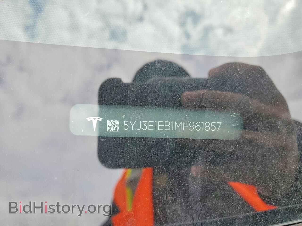 2021 TESLA MODEL 3 - VIN: 5YJ3E1EB1MF961857 - Фото 12